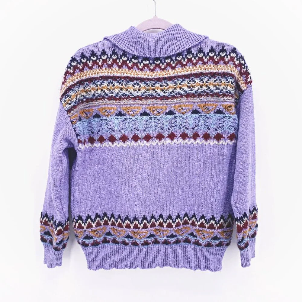 Sundance Calder Fair Isle Collar Sweater - Picture 6 of 11